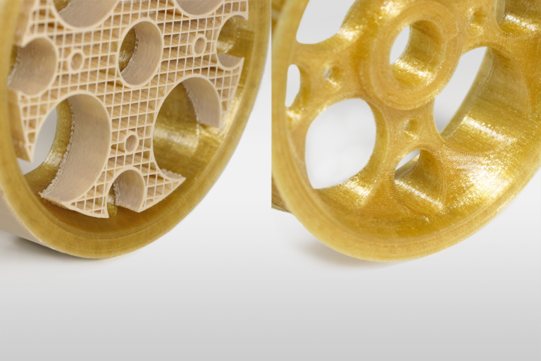 Printed parts with SP5080 and ULTEM 1010
