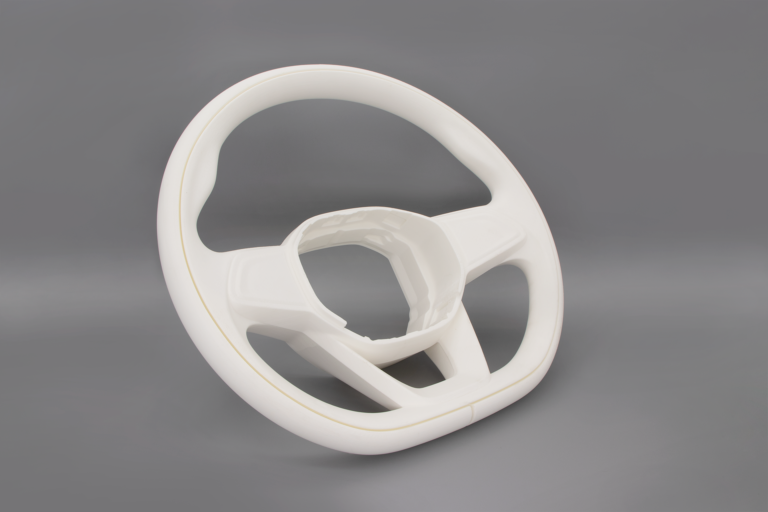 Real size 3D printer steering wheel